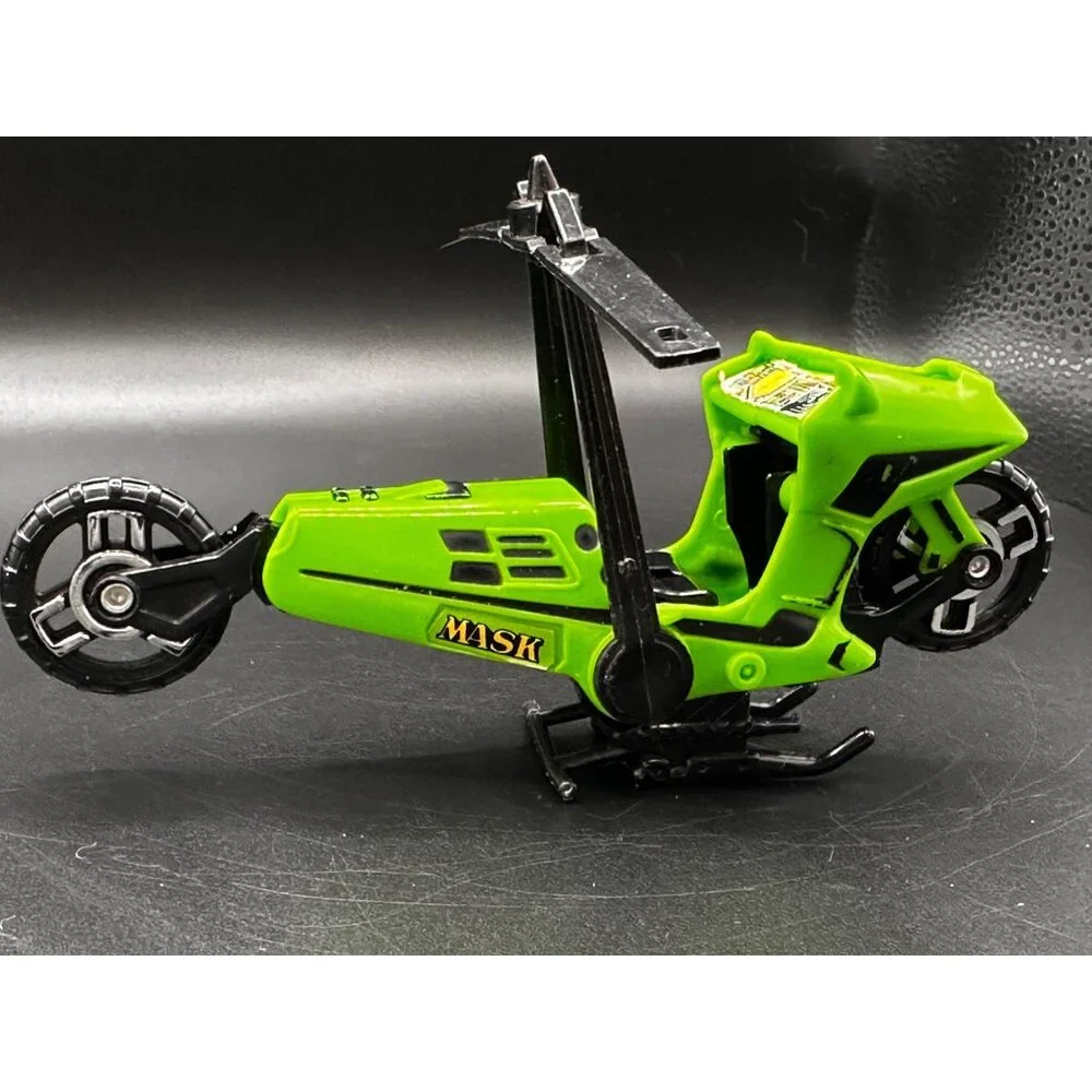Vtg Kenner 1980s M.A.S.K. Condor green helicopter‎ motorcycle.  No figure READ